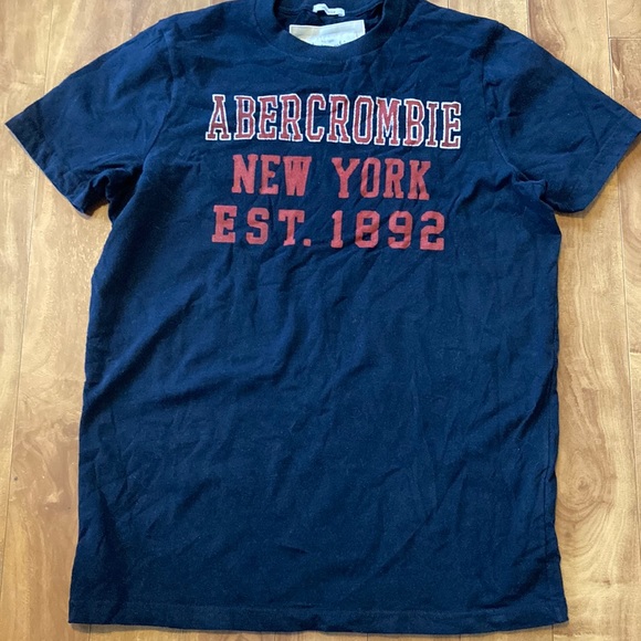 Abercrombie & Fitch Other - AMERCROMBIE&FINCH⭐️ Mens Black Short Sleeve Logo T-Shirt